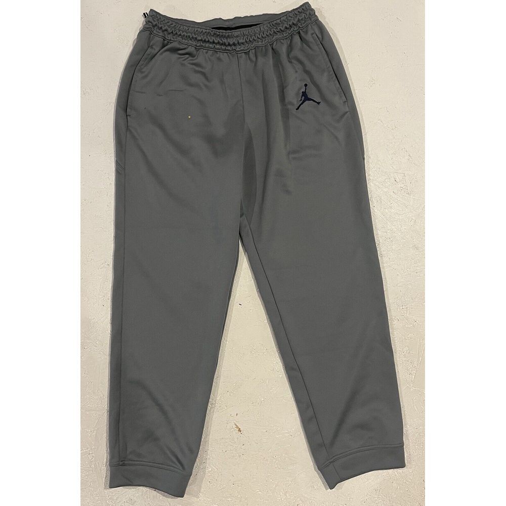 Nike Air Jordan Sweatpants Joggers Mens XL Gray CD1859-065 Fleece Athletic